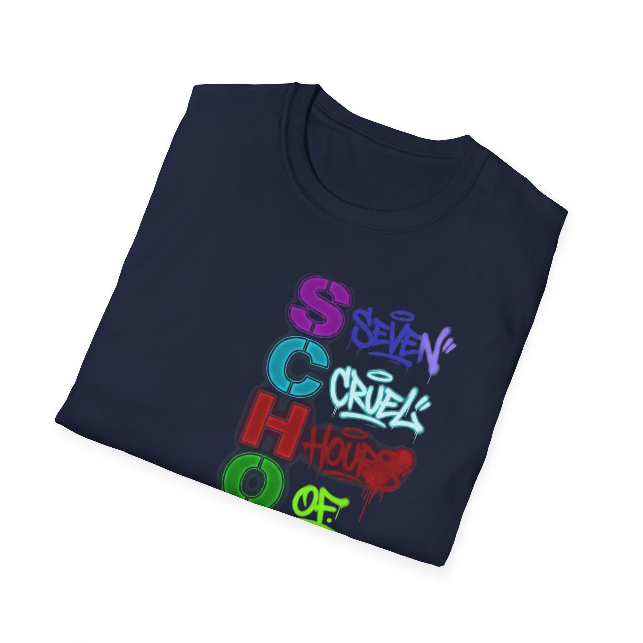 SCHOOL | Seven Cruel Hours Of Our Life | Teen Graphic Tee