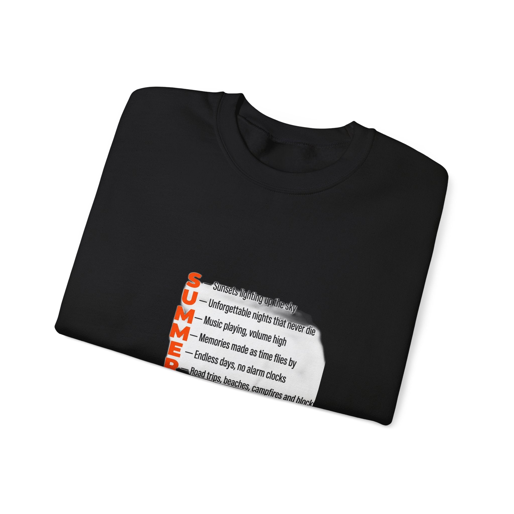 SUMMER Acrostic Poem - Teen Summer Vibes - Sweatshirt