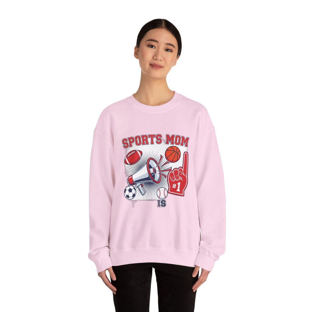 Sports Mom Sweatshirt - My Kid is the Reason I Yell - Team Mom Bleacher Shirt