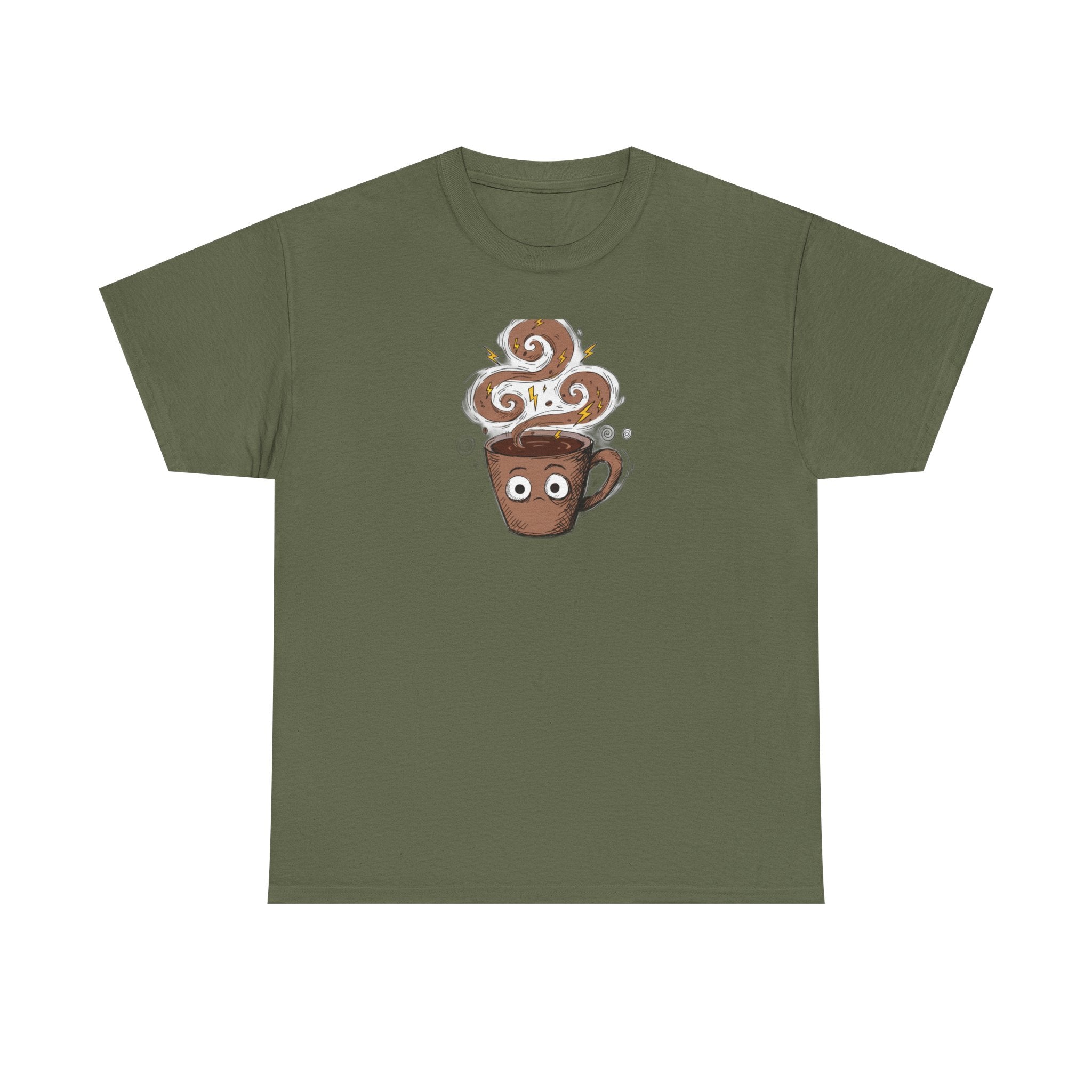 On My Third Coffee And Starting to Feel It | Funny Anxiety T-Shirt