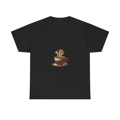 Coffee First Questions Later | Sarcastic Coffee Lover T-Shirt