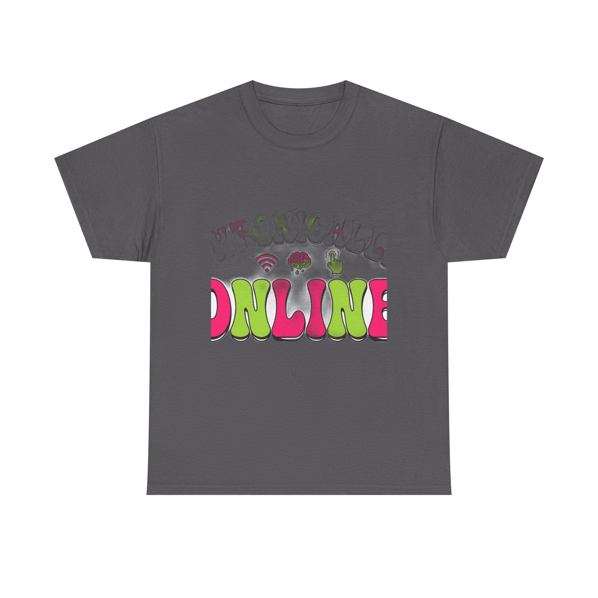 Chronically Online | Internet Brainrot Funny Gen Z T-Shirt