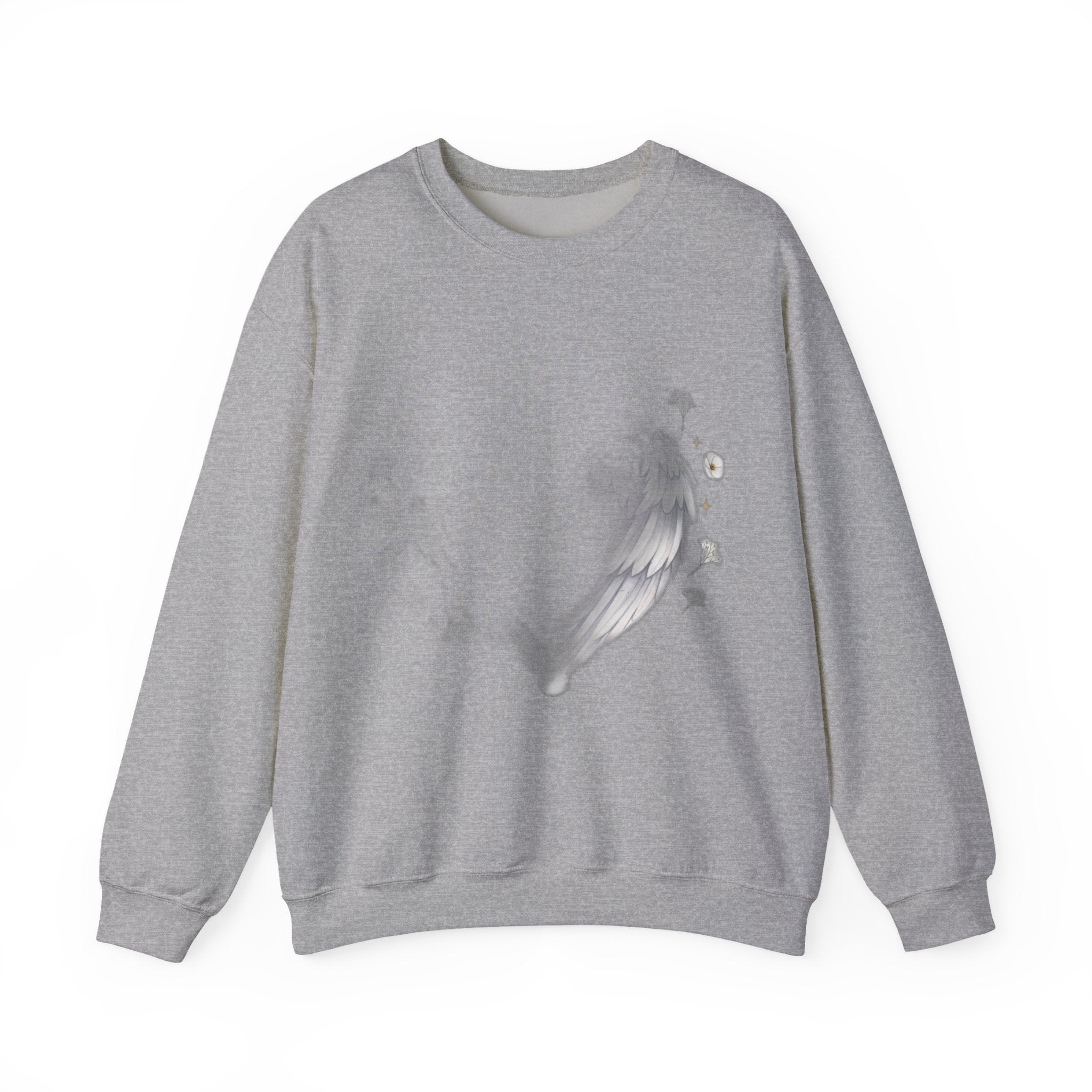 Angel Mom Memorial Sweatshirt - Forever in My Heart - Bereaved Mother Remembrance