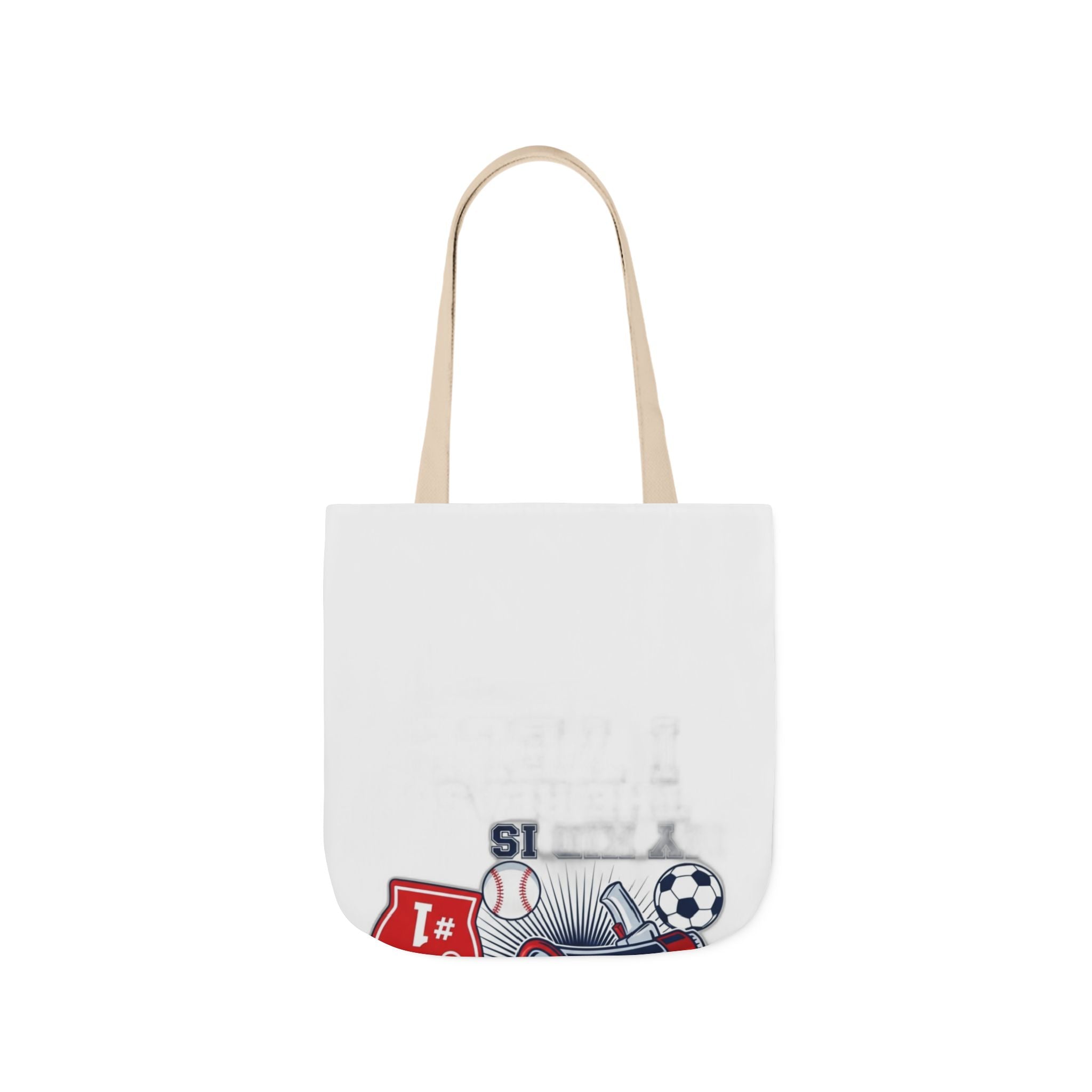 Sports Mom Tote Bag - My Kid is the Reason I Yell - Team Mom Canvas Bag