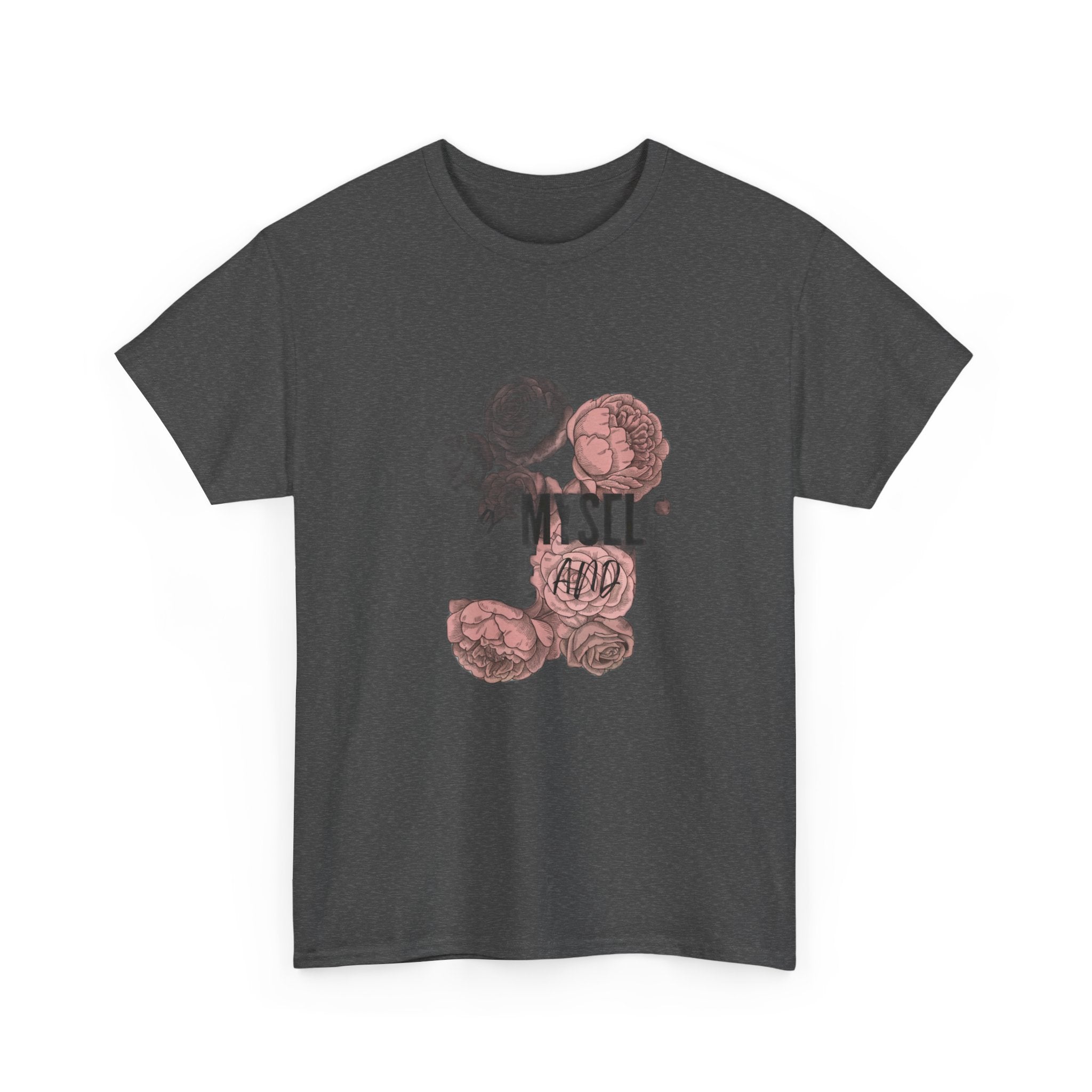 Burnout Bouquet - Watering Myself With Iced Coffee & Denial | Funny Work T-Shirt