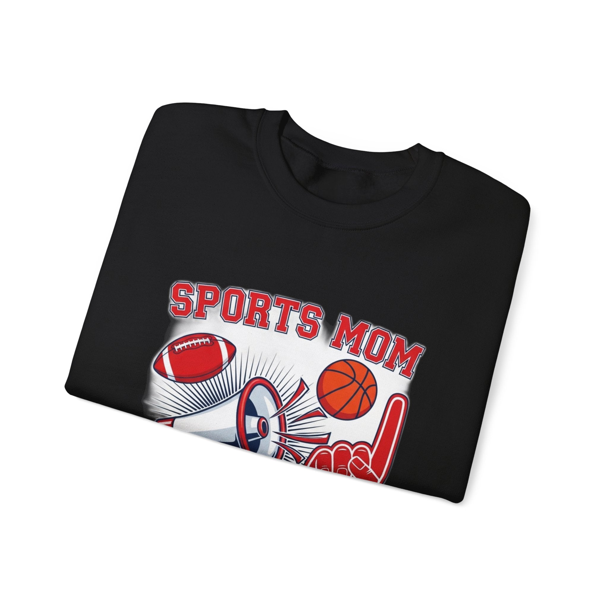 Sports Mom Sweatshirt - My Kid is the Reason I Yell - Team Mom Bleacher Shirt