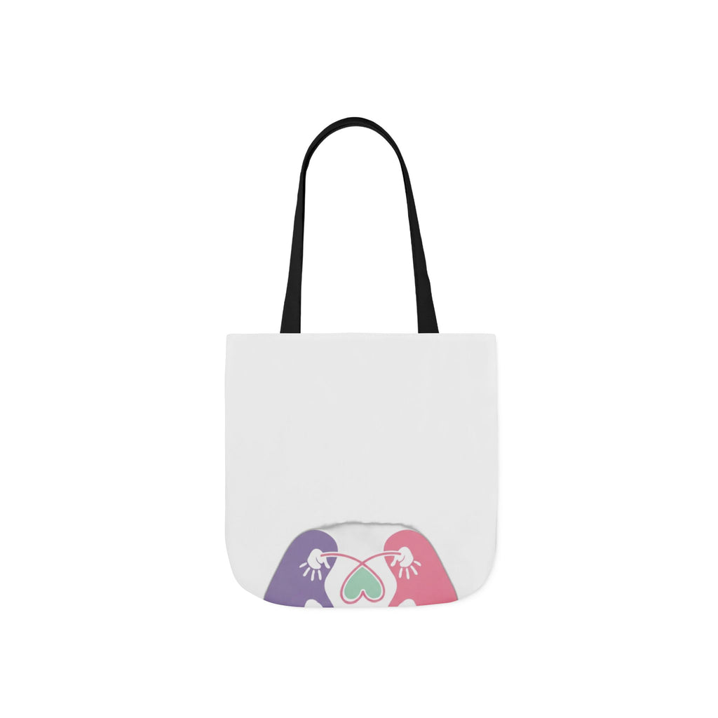 Twin Mom Tote Bag - Double the Trouble Double the Love - Twins Mother Canvas Bag
