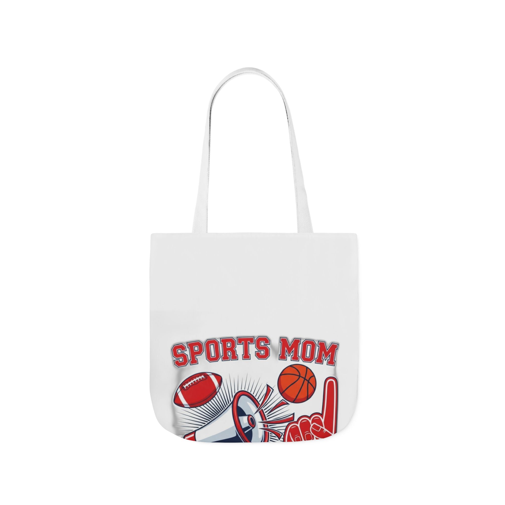 Sports Mom Tote Bag - My Kid is the Reason I Yell - Team Mom Canvas Bag
